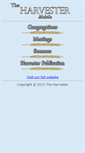 Mobile Screenshot of m.theharvesteronline.com