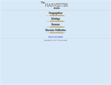 Tablet Screenshot of m.theharvesteronline.com